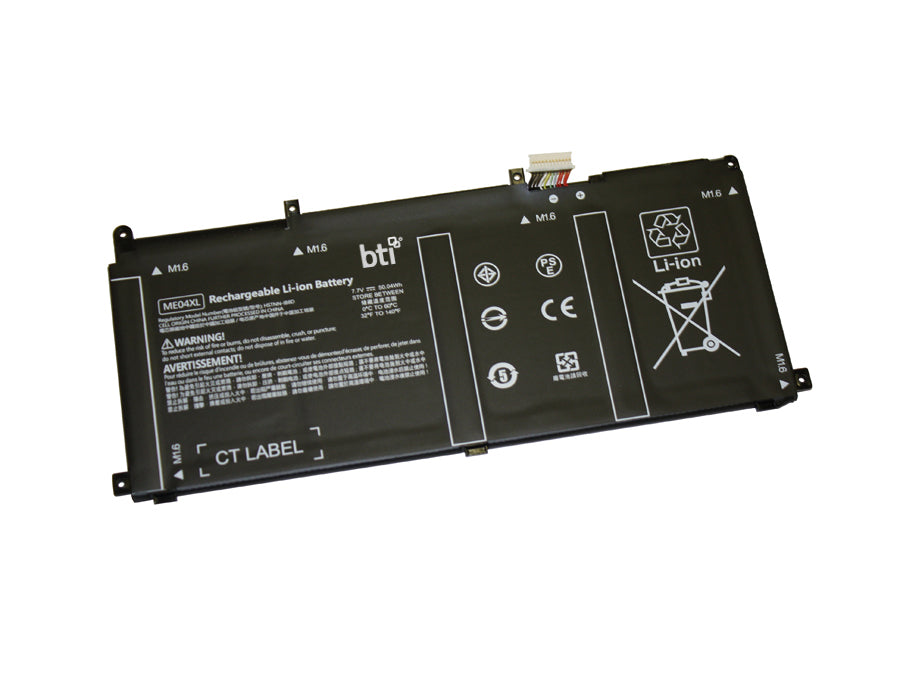 BTI Notebook-Akku – für HP Elite x2 1013 G3 – 37 Wh, 7,7 V (4 Zellen) – Schwarz