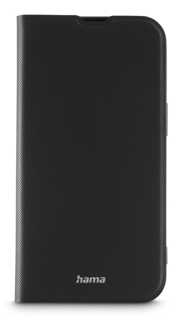 Hama Daily Protect Wallethülle – für Apple iPhone 16e, mit Ständer, 2 Kartenfächer, PU+TPU, Schwarz