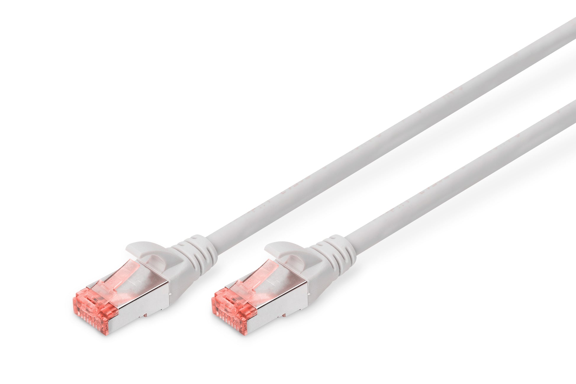 Digitus Patchkabel – 5 m, RJ45–RJ45, Grau, geschirmt, Outdoor, Cat6 – 1 Stk.