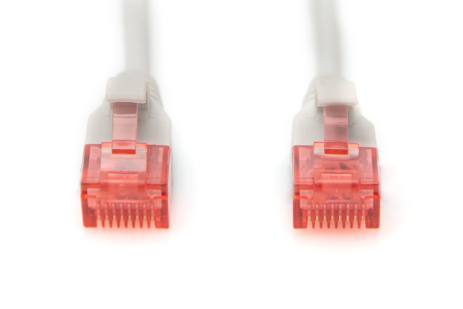 Digitus CAT 6 Patchkabel – 1 m, Grau, Slim, U/UTP, LSZH, CU