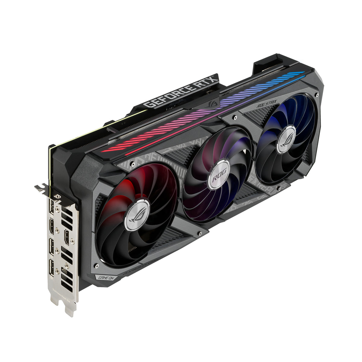 ASUS ROG Strix RTX 3060 Ti – PCIe Grafikkarte – GeForce RTX 3060 Ti, 8 GB GDDR6, 2×HDMI 2.1, 3×DP 1.4a
