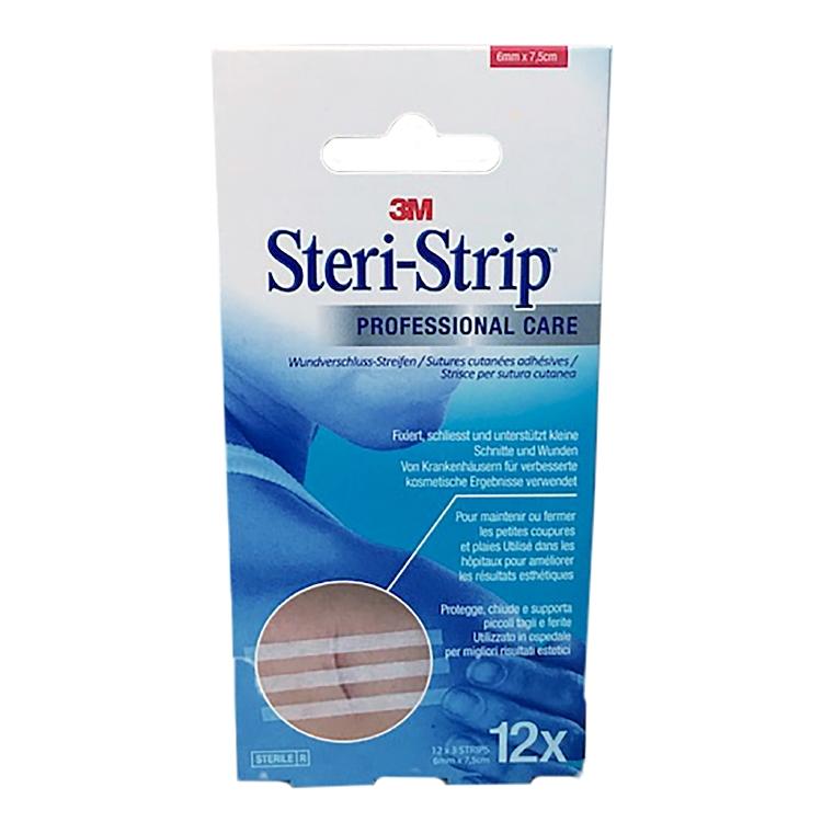 3M Steri Strip Pflaster – 3 × 75 mm, 5 Stück