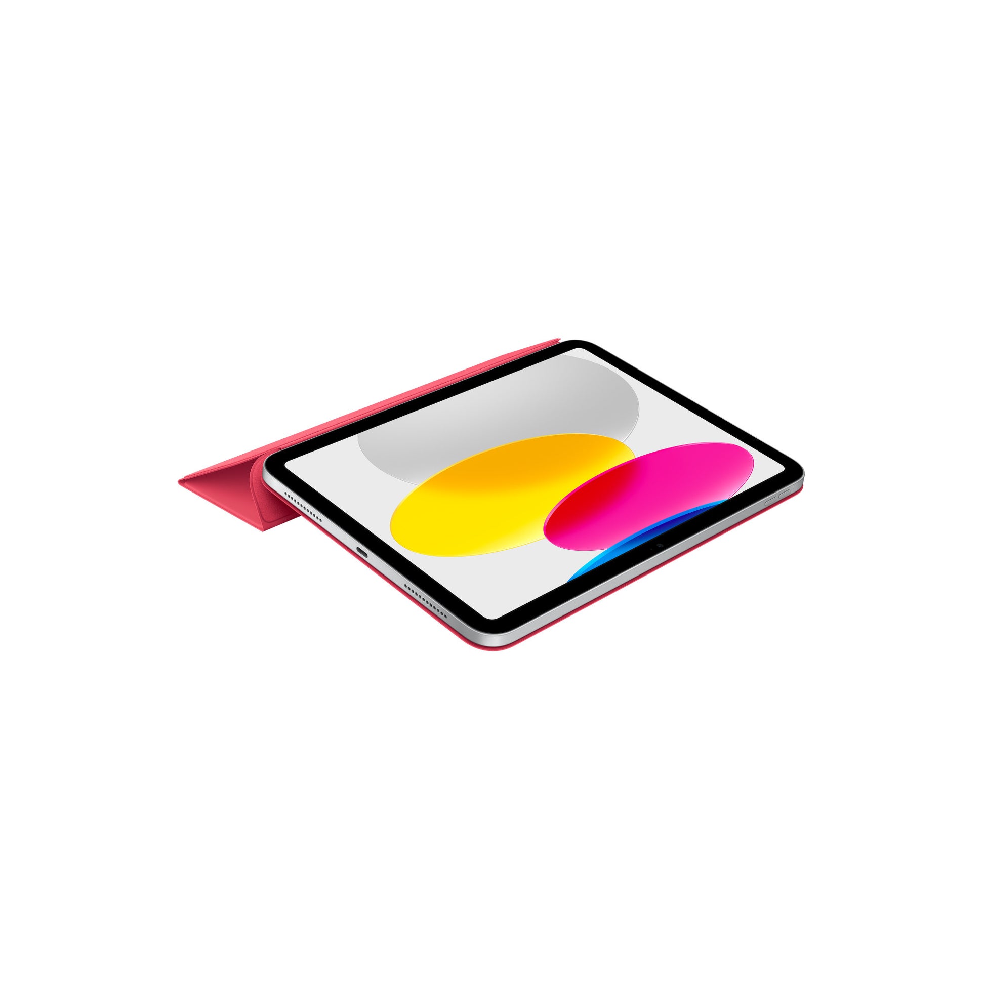 Apple Smart Folio Notebook-Schutzhülle – für iPad (A16/2025/11. Gen.), 11", Polyurethan (PU), Rot
