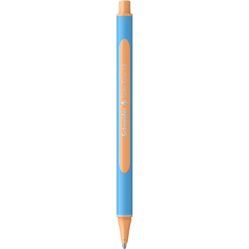 Schneider Schreibgeräte Schneider Slider Edge Pastell Kugelschreiber – Orange, Spitze 0,7 mm, Deckel, Edelstahl