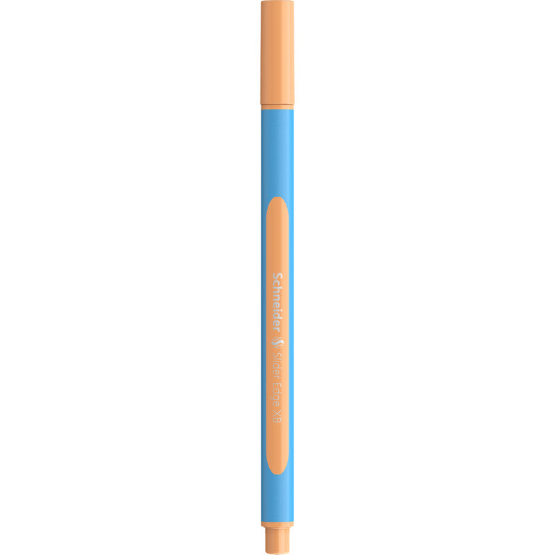 Schneider Schreibgeräte Schneider Slider Edge Pastell Kugelschreiber – Orange, Spitze 0,7 mm, Deckel, Edelstahl