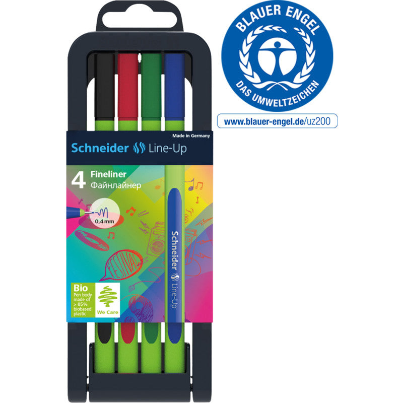 Schneider Schreibgeräte SCHNEIDER Line-Up Fineliner Etui – 0,4 mm
