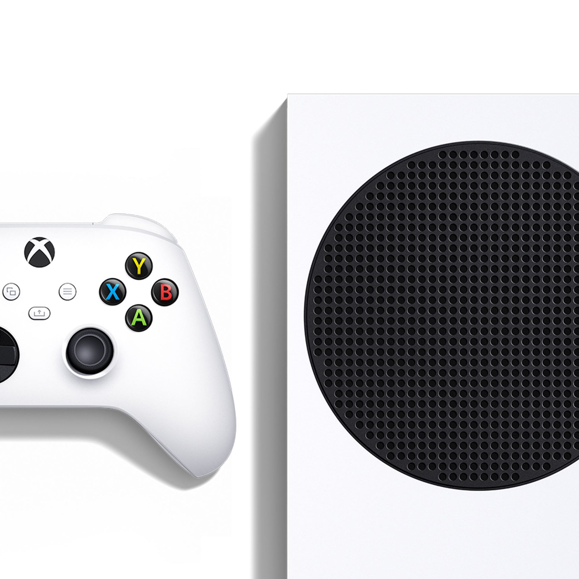 Microsoft Xbox Series S – Spielkonsole, 1,02 TB, HDMI 2.1, 3x USB (3,2 Gen1), Weiss