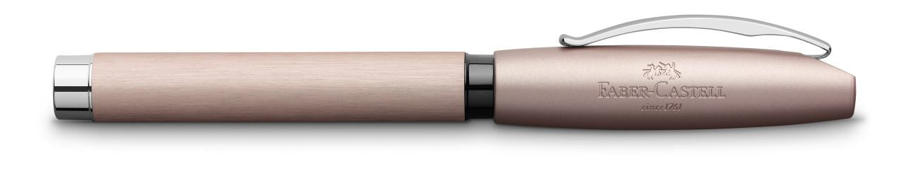Faber-Castell Essentio Aluminium – Füllfederhalter – B – Rosé