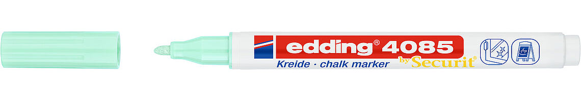 Edding Kreidemarker 4085 – Rund, 1–2 mm – Pastellgrün
