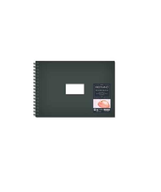 Fabriano Aquarellblock – A5, 200 g/m², weiss, strukturiert, 30 Blatt, für Aquarell