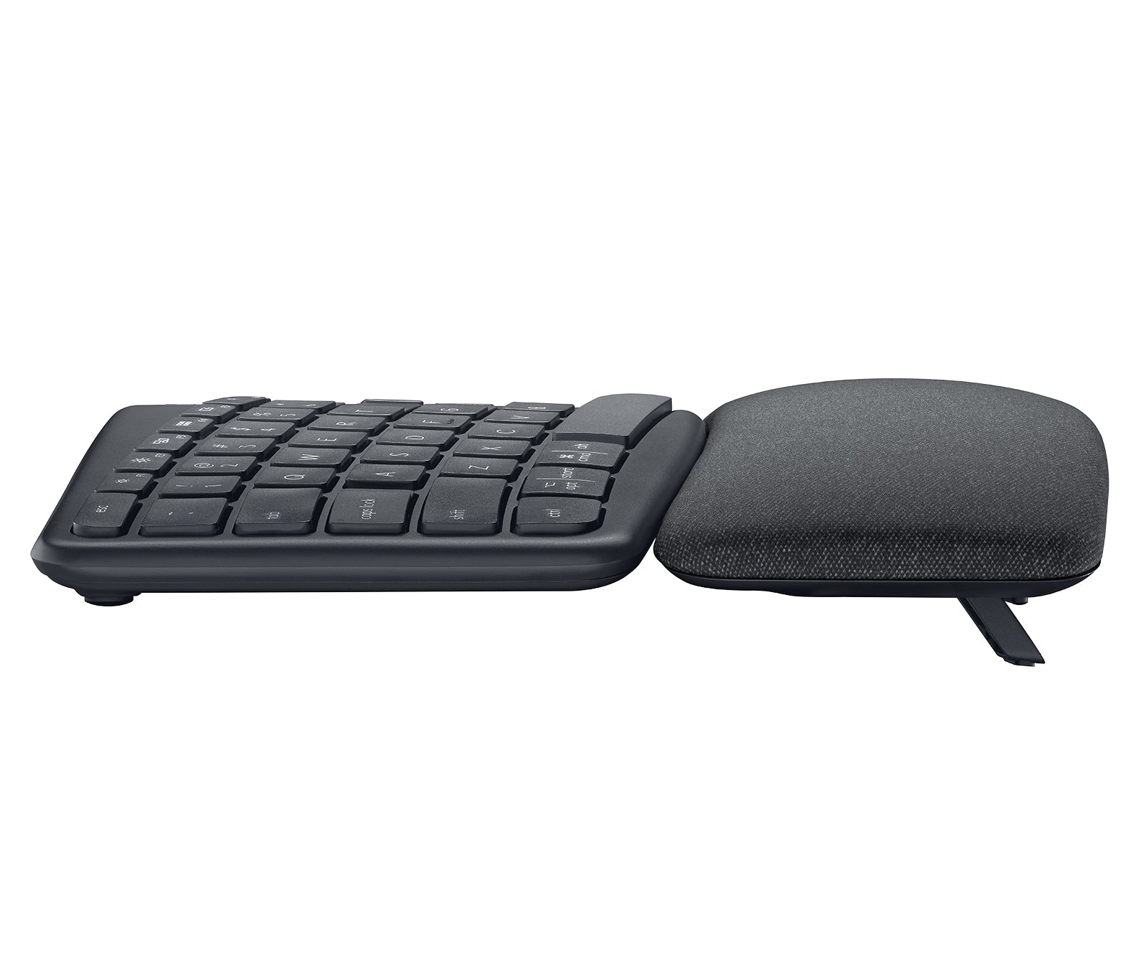 Logitech ERGO K860 – Tastatur, FR-Layout (FR), ergonomisch, Dunkelgrau