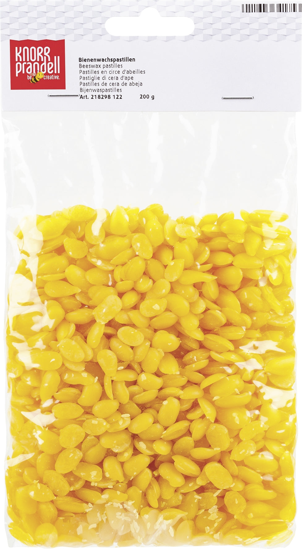 KNORR prandell Bienenwachs, Gelb, 200g, 1 Stk.