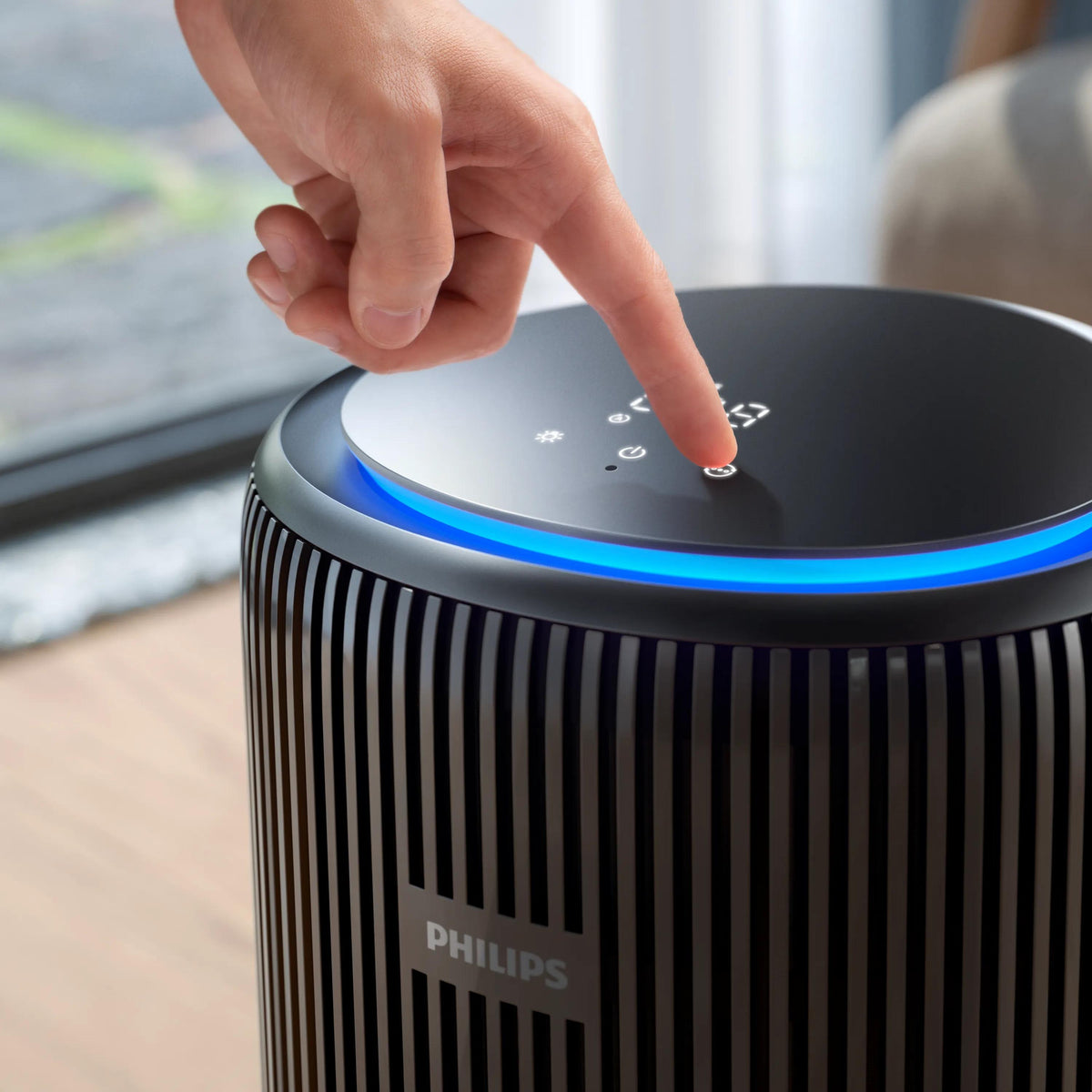 Philips Luftreiniger AC4221/11 – CADR 600 m³/h, bis 156 m², WLAN, App-Steuerung, 52 dB