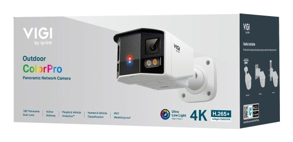 TP-Link VIGI InSight S385 Multisensor – 8 MP – 2× – PoE – IP67 IK10