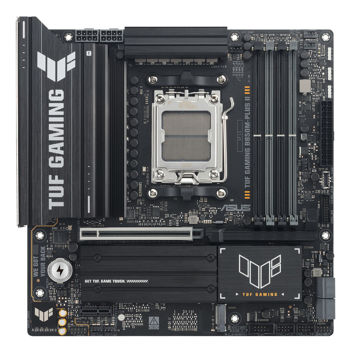 ASUS TUF GAMING B850M-PLUS II – Mainboard – AM5, AMD B850, mATX, DDR5