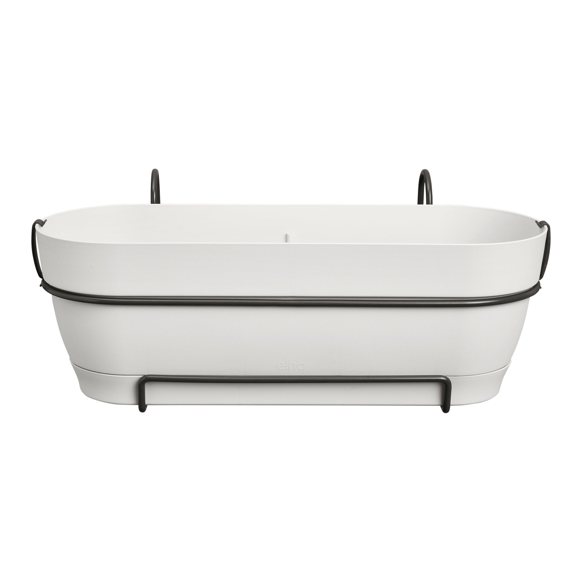 elho Campana Balkonkasten – 11 l – Kunststoff, weiss