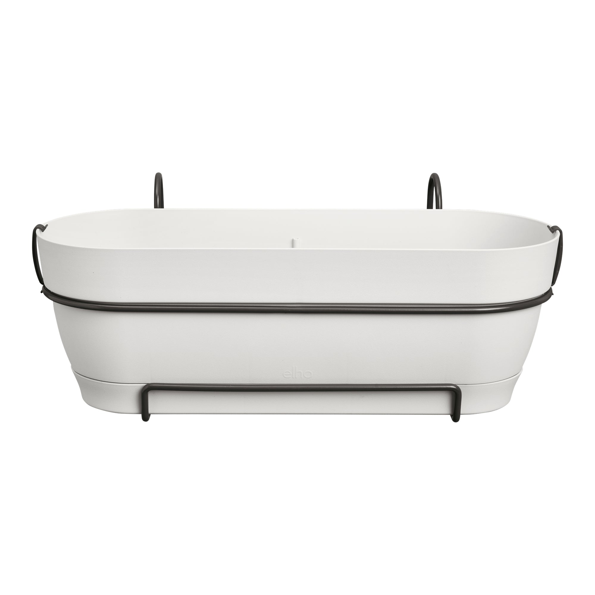 elho Campana Balkonkasten – 11 l – Kunststoff, weiss