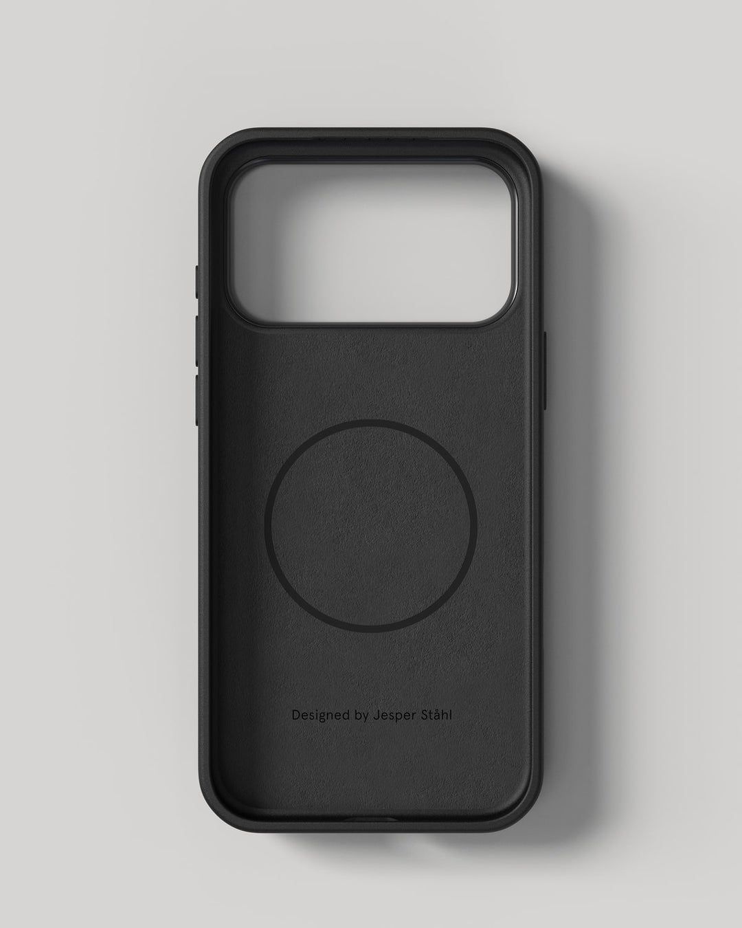 Nudient – Backcover – für Apple iPhone 17 Pro Max – schwarz – MagSafe kompatibel