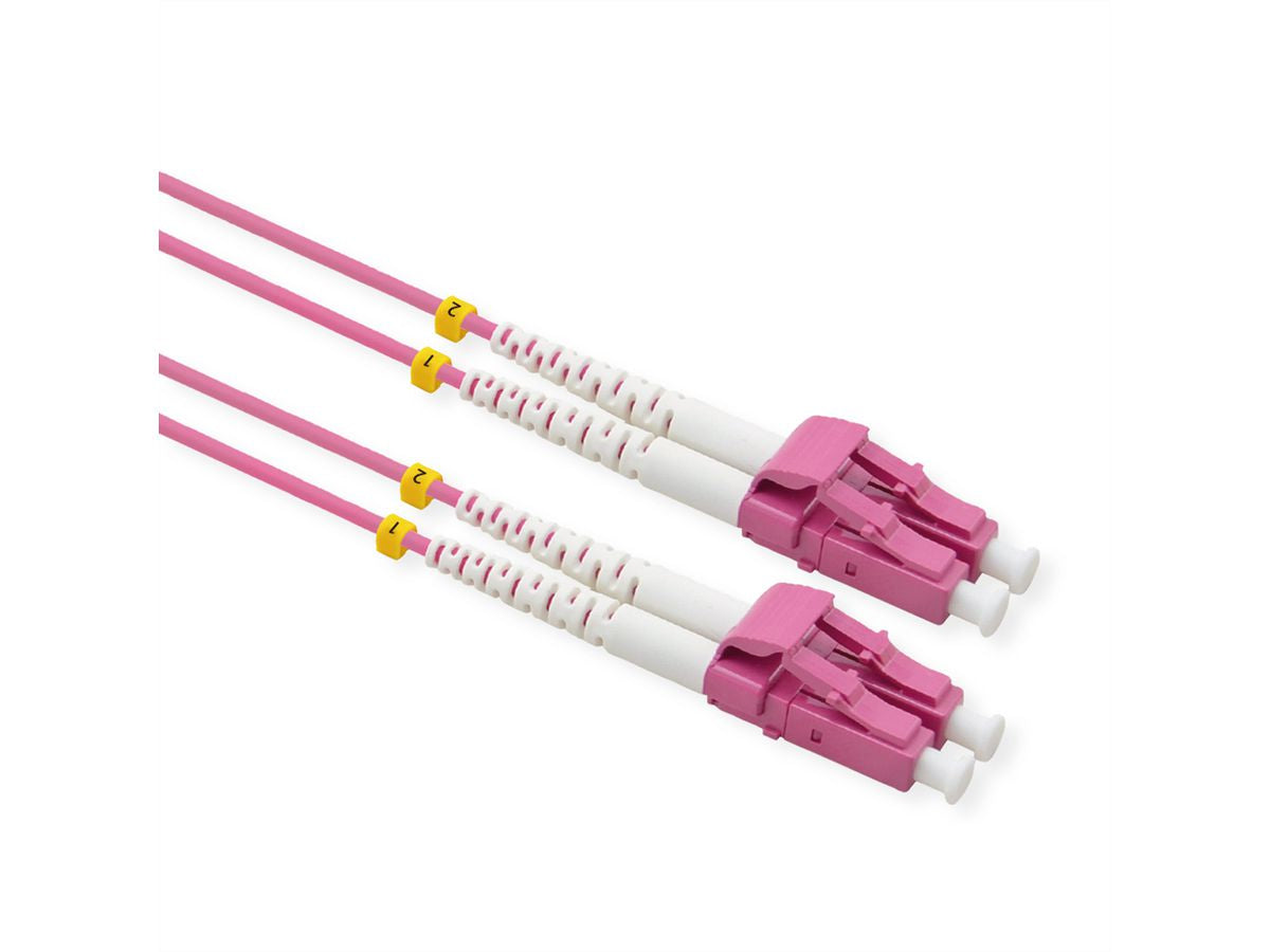 VALUE LWL-Patchkabel – LC–LC, Multi-Mode OM4, 7 m