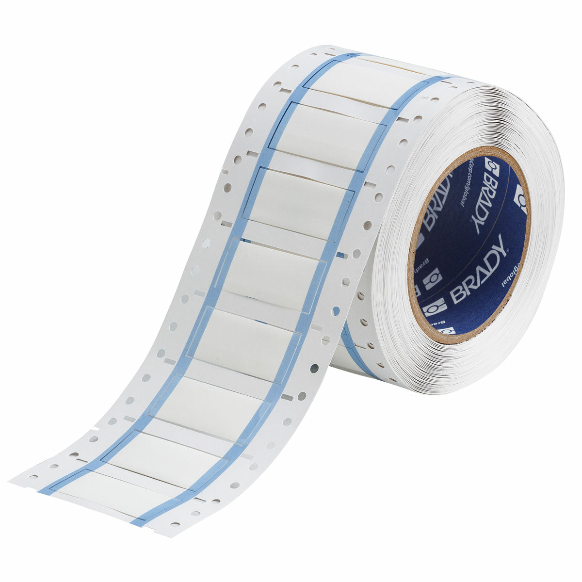 Brady PermaSleeve 3PG-500-2-WT – Markierhülsen für 10–50 mm² – Polyolefin, Weiss – Thermotransfer – 500 Stk.
