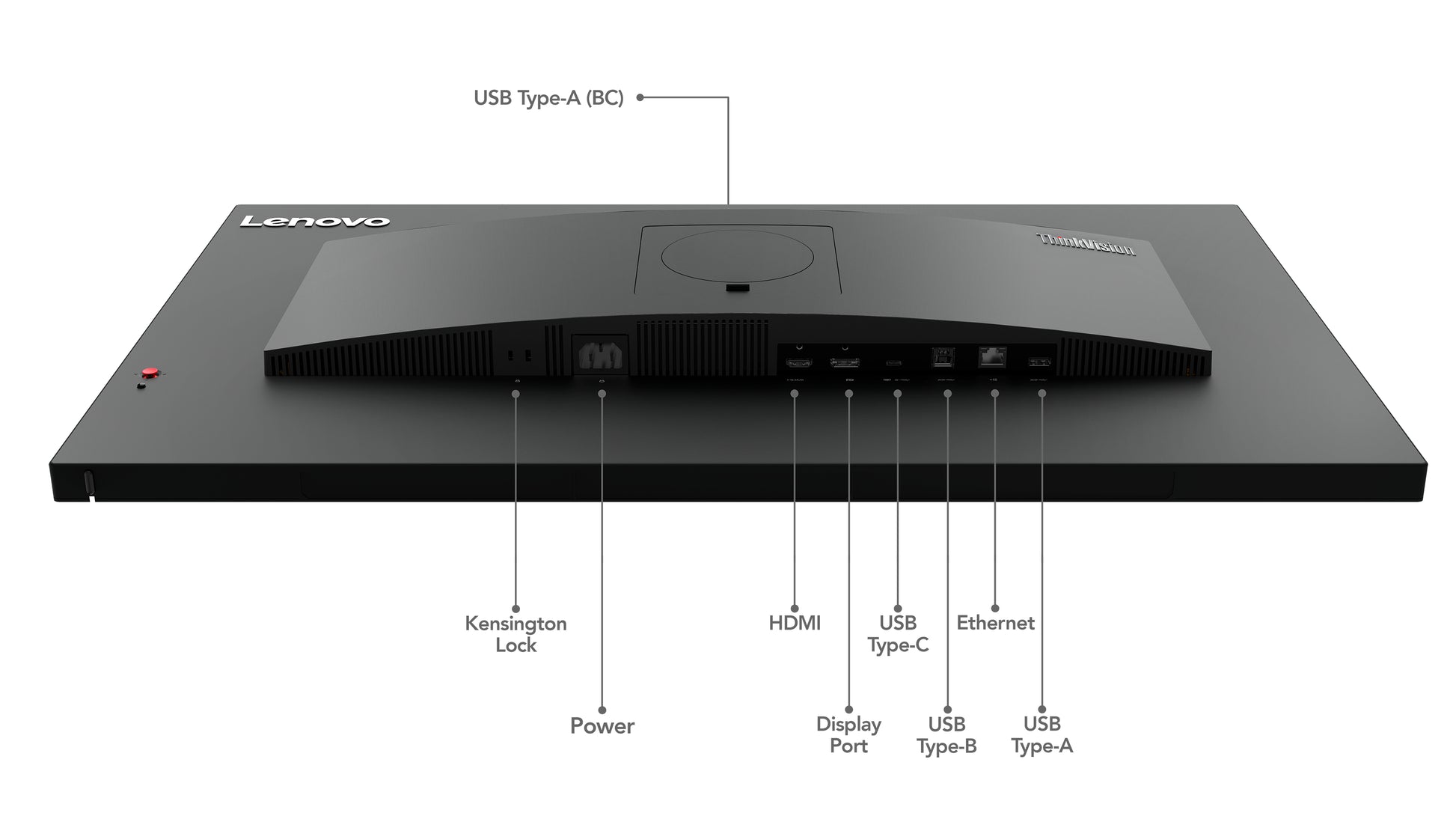 Lenovo ThinkVision T32p-30 – 31,5", 3840 × 2160 (4K), IPS, USB-C 90 W, KVM, LAN