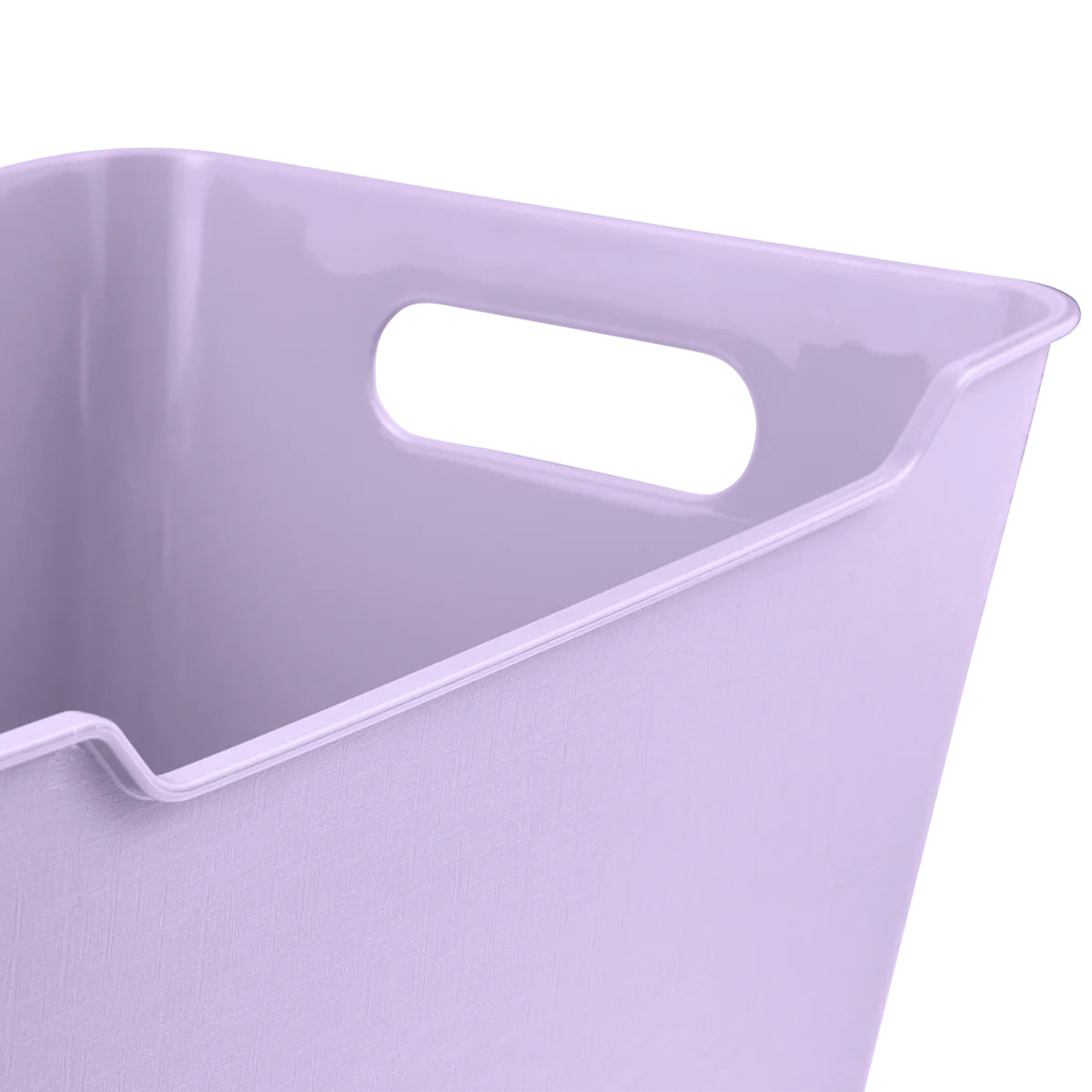 keeeper Aufbewahrungsbox 12 l ohne Deckel – Polypropylen – Violett – 235 × 200 × 355 mm