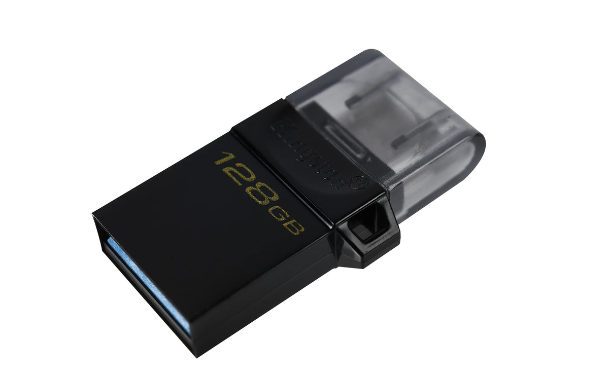 Kingston Technology Kingston DataTraveler microDuo3 G2 128 GB – für USB Type-A/Micro-USB, USB 3.2 Gen 1