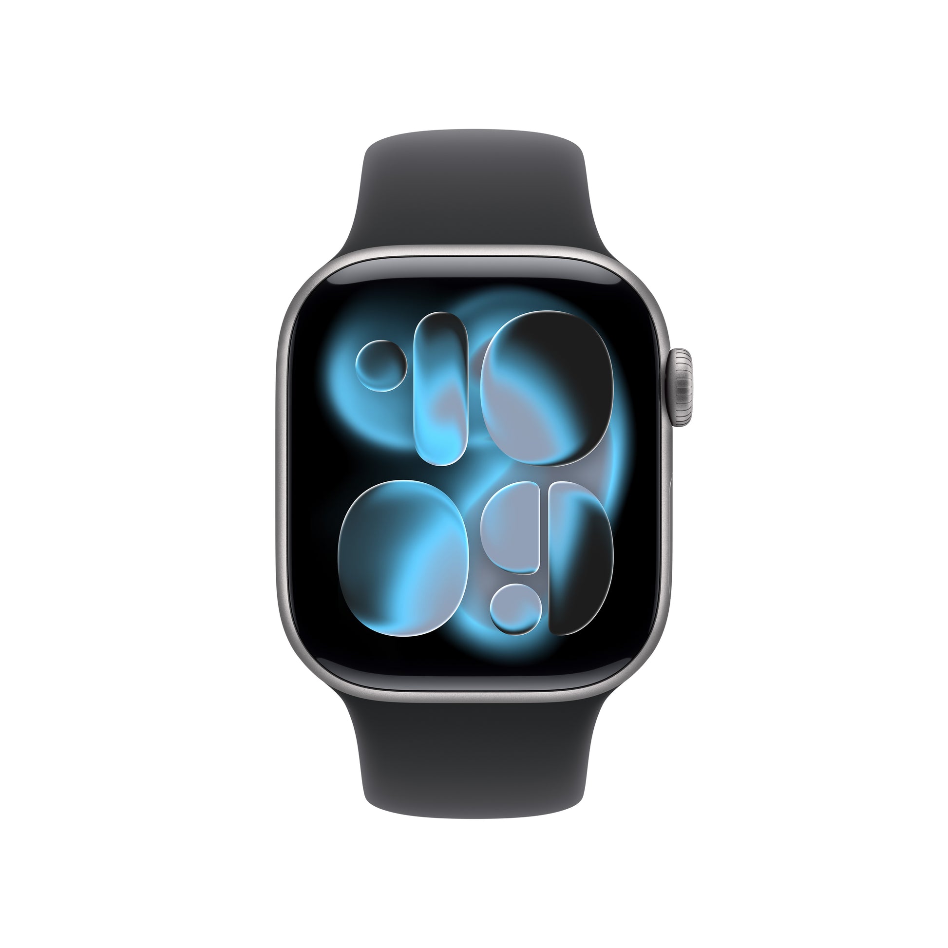 Apple Watch S11 – Smartwatch – 36 mm, GPS, OLED, 50 m, Space Grey Aluminium, S/M, Sportarmband