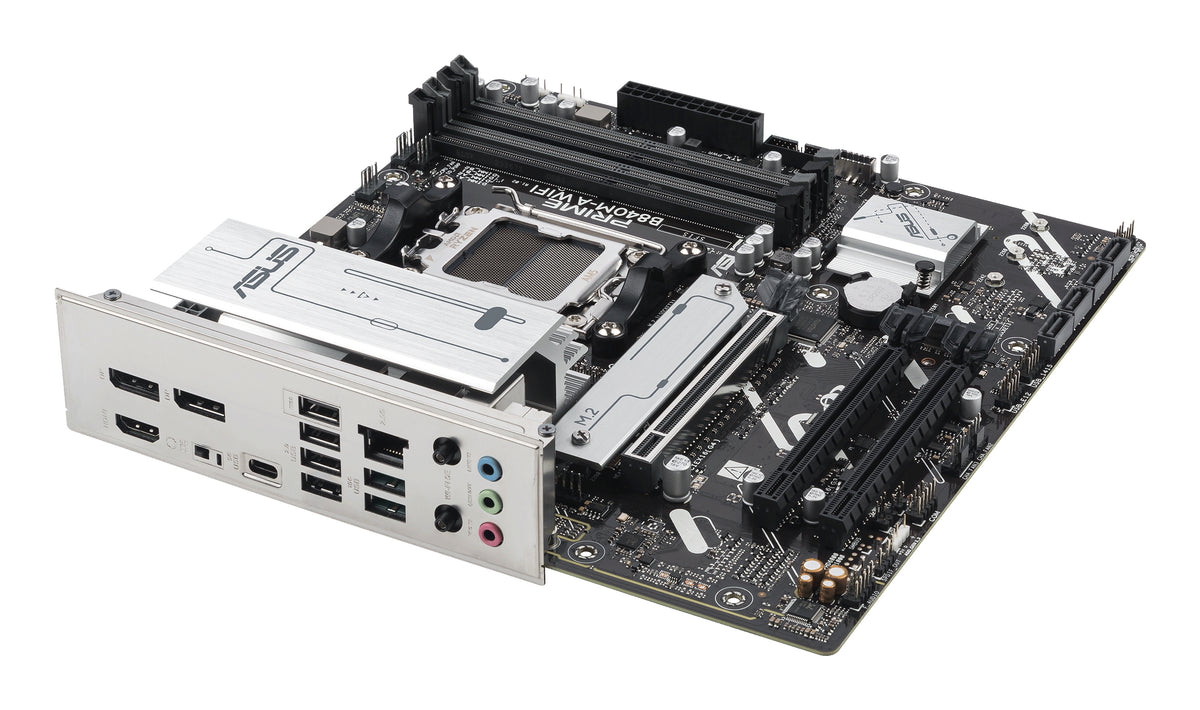 ASUS PRIME B840M-A WIFI – Mainboard – AM5, AMD B840, mATX, DDR5