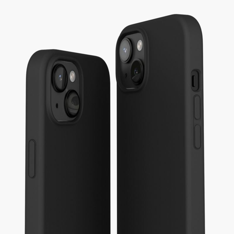 Vonmählen Backcover – für Apple iPhone 15, MagSafe, Silikon, Schwarz