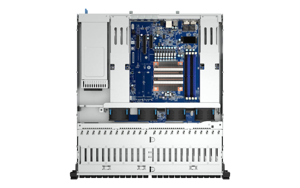 QNAP TS-H3077AFU-R5-32G Speichergerät – 32 GB, 2U 30×2,5", UDIMM DDR5 Non-ECC, RPS