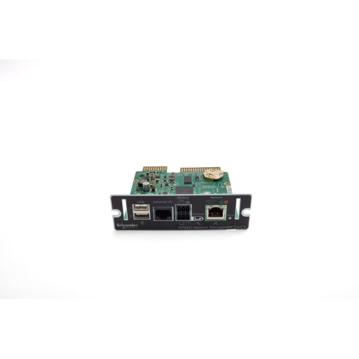 APC Network Management Card 3 – UPS-Netzwerk-Managementkarte – 1× RJ-45 (Gigabit), WLAN, 2× USB