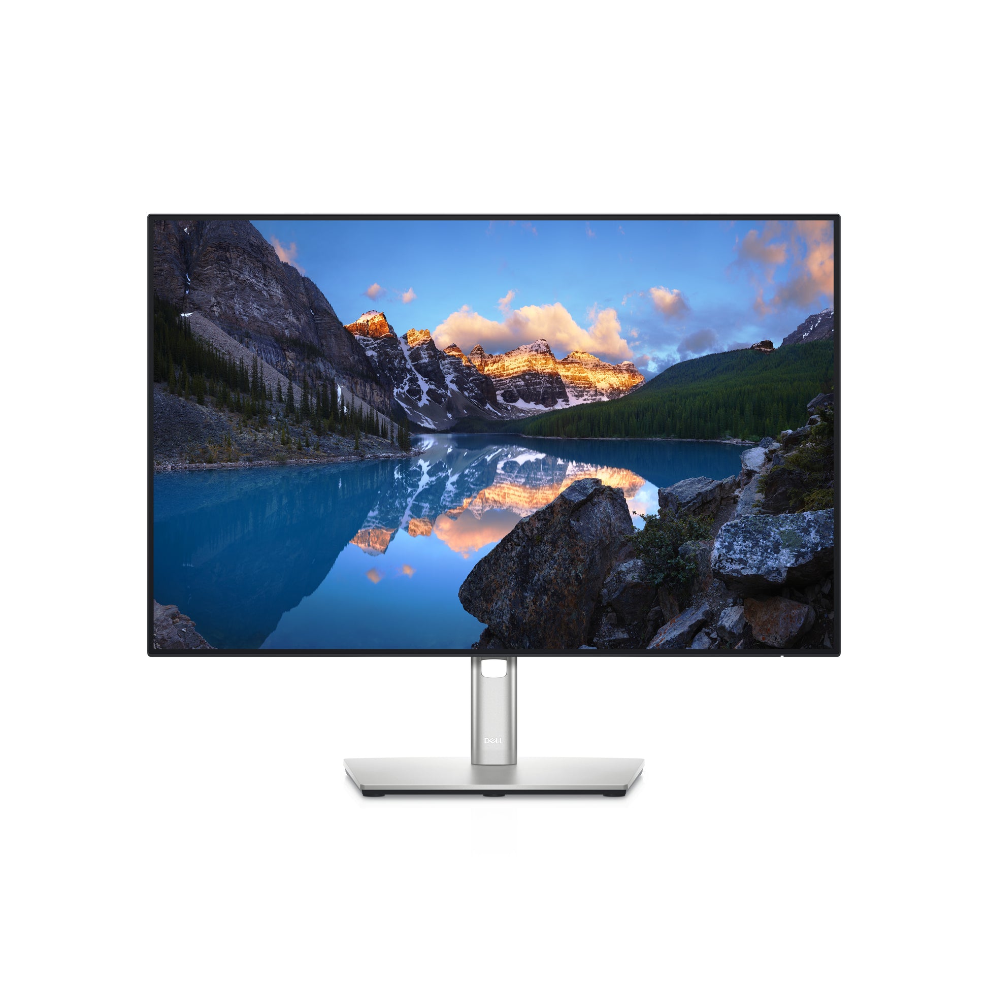 DELL UltraSharp U2421E – Monitor, 24,1" 1920 × 1200 (WUXGA), IPS, 60 Hz, 350 cd/m², USB-C, Silber