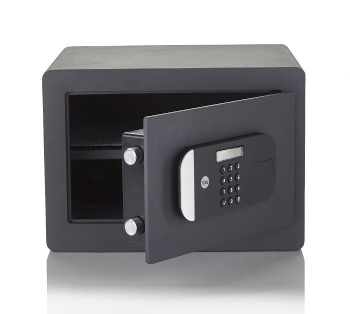 Yale Tresor – mit Zahlenschloss, Stahl, schwarz, 350 × 300 × 250 mm