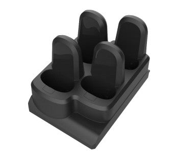 Zebra Ladestation – CR6080-SA40004WW – 4‑Slot, induktiv – für CS6080 – schwarz