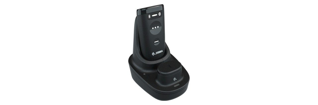 Zebra CS60 CS6080-SR – Barcodeleser – Bluetooth 5.0 – mit Akku – Kit: Scanner + Ladestation + Kabel