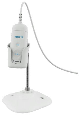 Zebra Ständer – STND-GS0060C-0B – Schwanenhals, kabelgebunden – für CS60 – weiss