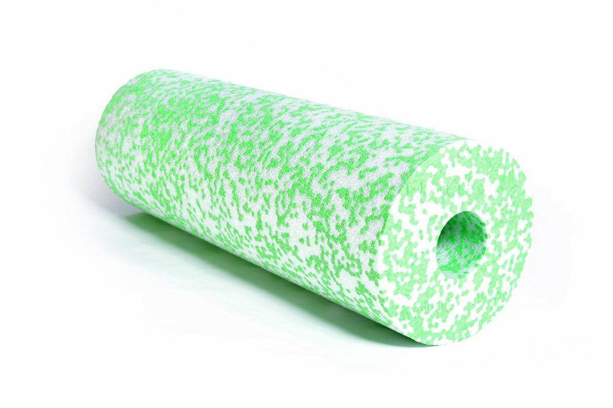 Blackroll Med 45 – Massagerolle, mittel, 45×Ø15 cm, Hellgrün/Weiss