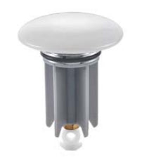 Diaqua Stopfen – Ø6,7/Ø3,8 cm, Keramik/Kunststoff, 125 g, Weiss