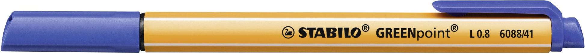 STABILO Filzstifte GREENpoint, Strichbreite 0,8 mm, 4 Farben