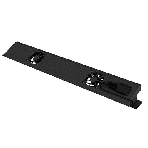 Chief PACFAN1 – Lüftertafel, 2 Lüfter, Schwarz, 110/220 V, 583×69×69 mm