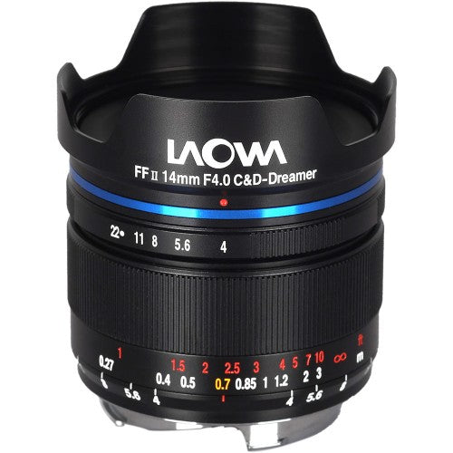 Laowa 14 mm f/4 FF RL Zero-D – Weitwinkelobjektiv, Vollformat, Manuell, 52 mm Filter – für Nikon Z