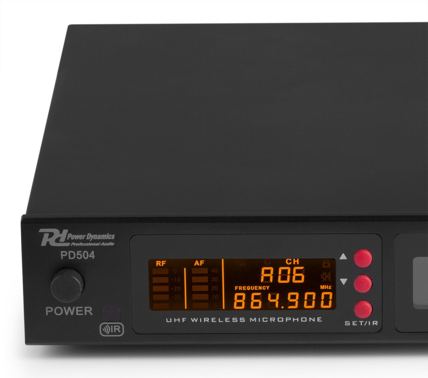 Power Dynamics PD504B Lavalier-Mikrofon 4er-Set – XLR, Kabellos, Niere, 60–18'000 Hz