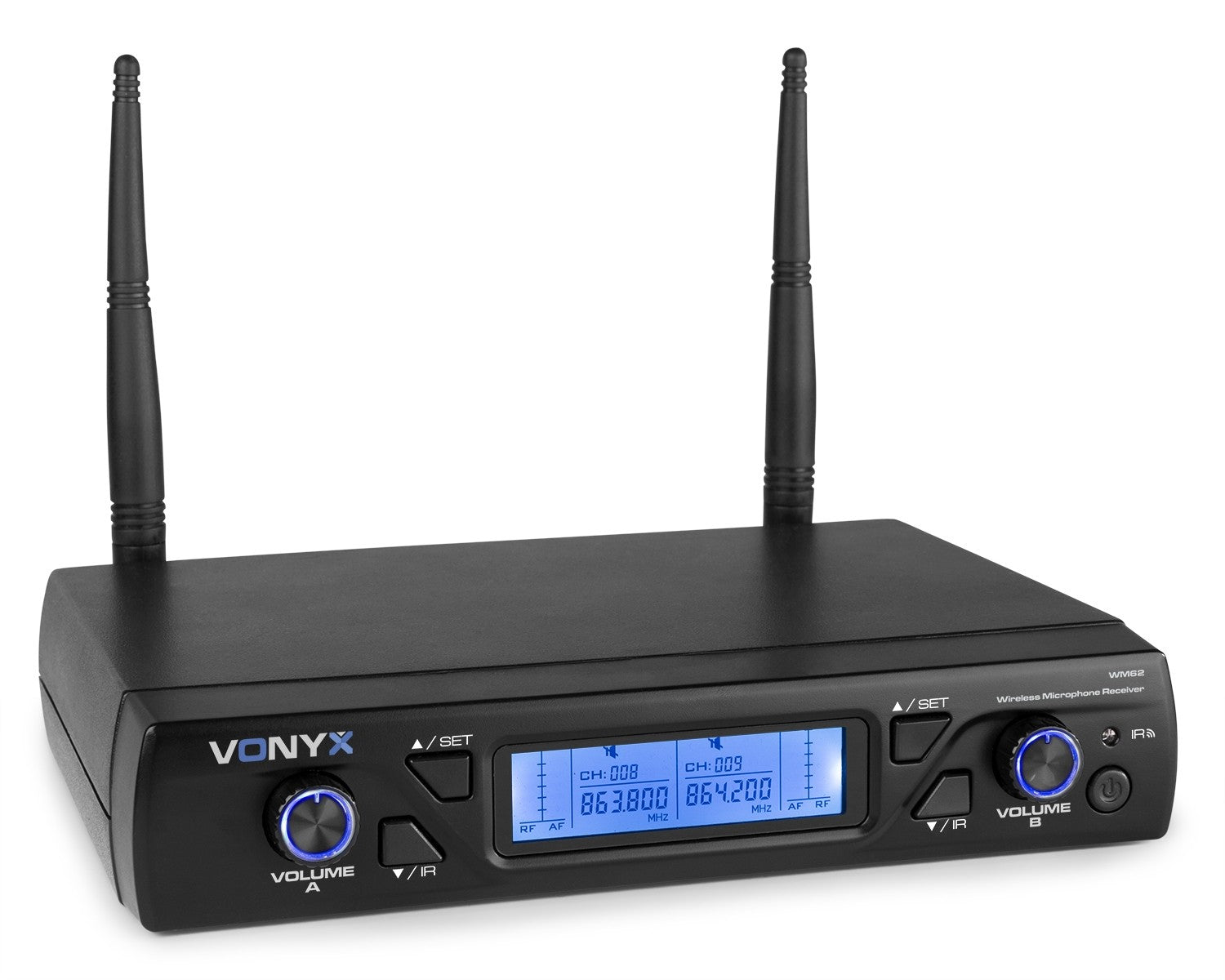 Vonyx WM62B – Lavalier-/Ansteckmikrofon, XLR