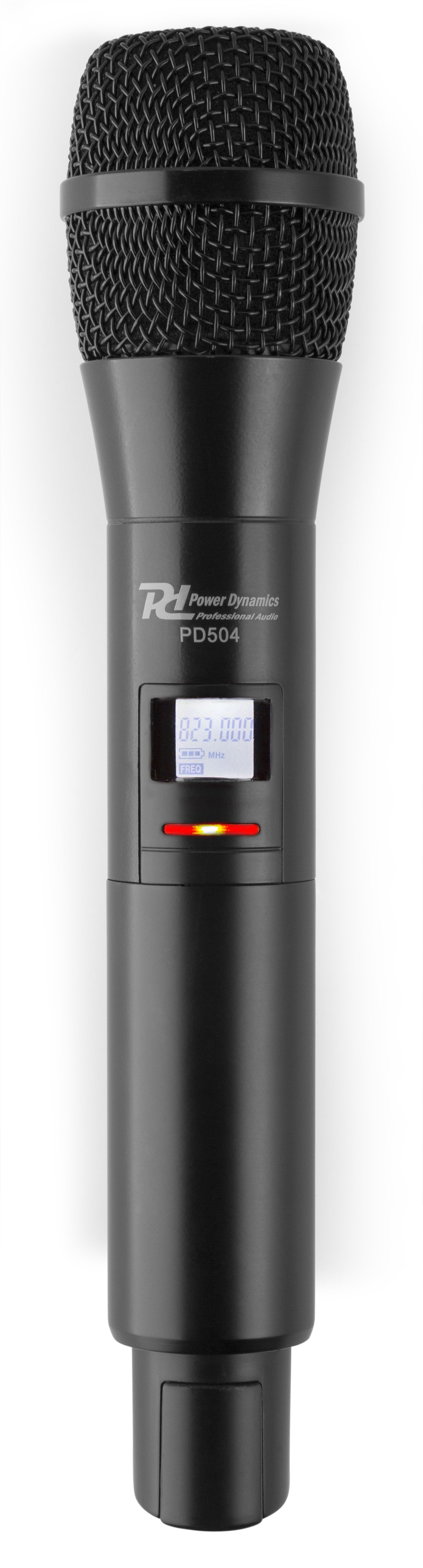 Power Dynamics PD504 Bühnenmikrofon 4er-Set – XLR/6,3 mm Klinke, Kabellos, Niere, 60–18'000 Hz