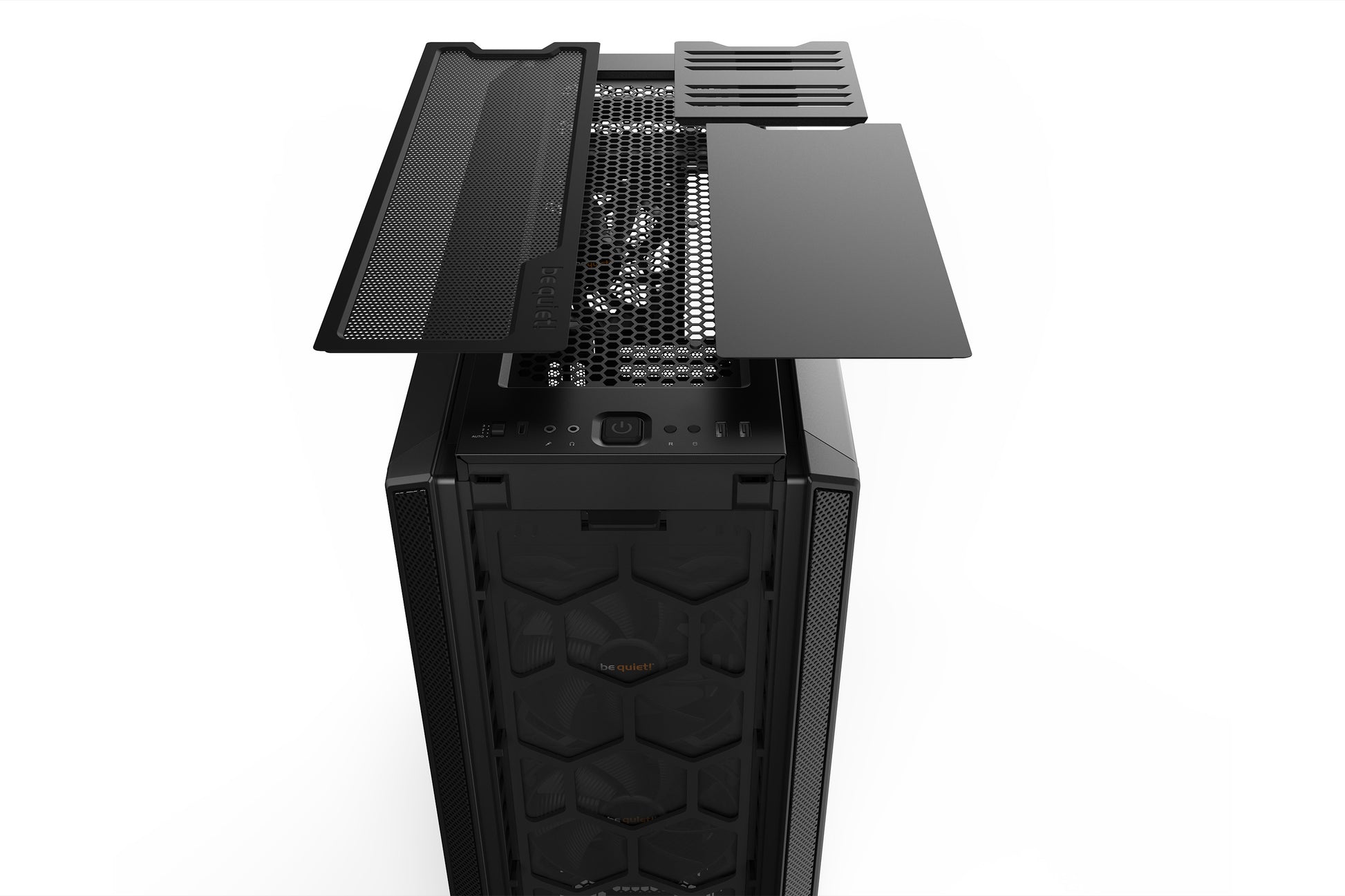 be quiet! be quiet Midi Tower – Silent Base 802 – Schwarz, Seitenfenster, für ATX, EATX, micro ATX und andere, 553×281×539 mm