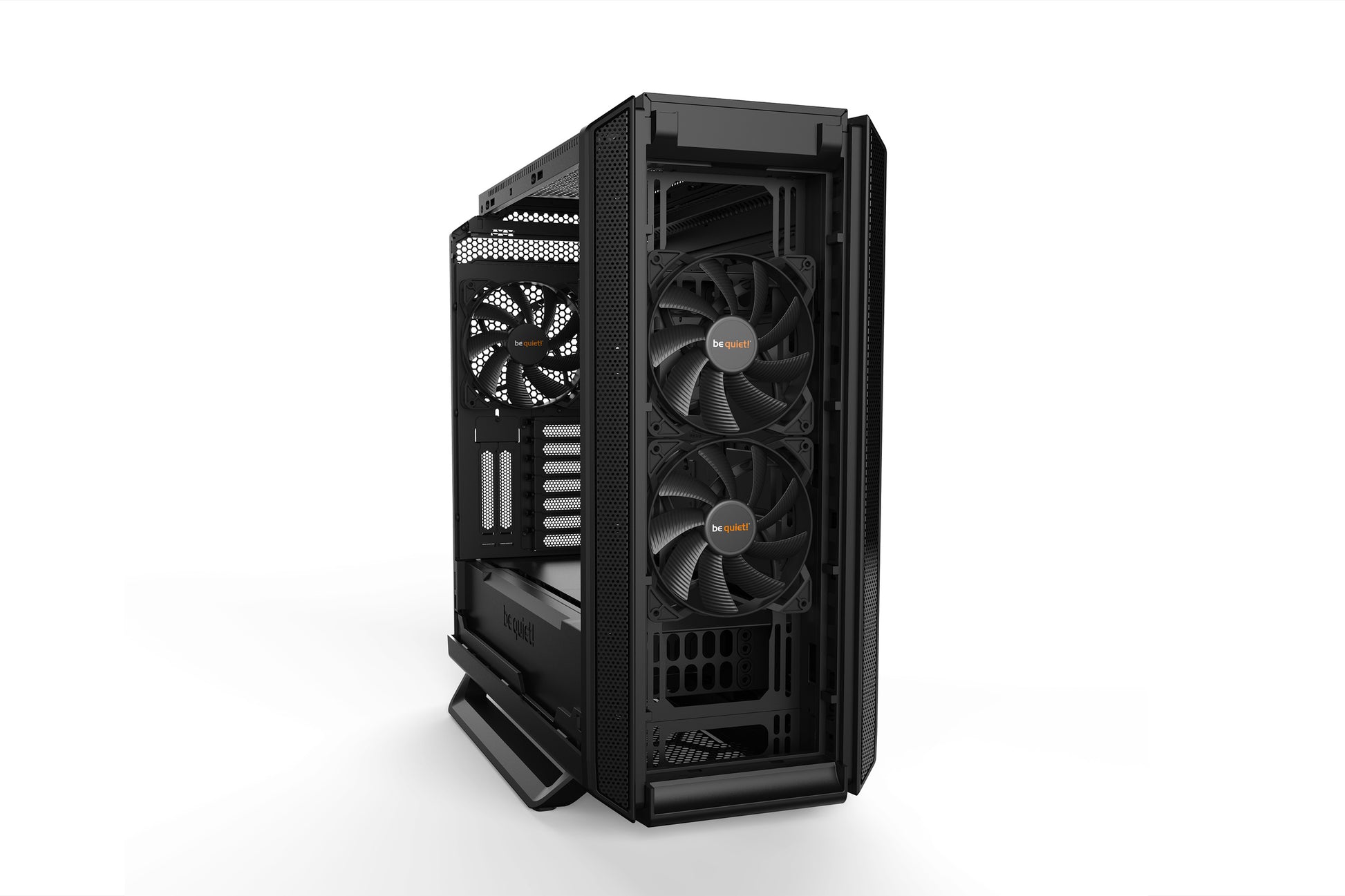 be quiet! be quiet Midi Tower – Silent Base 802 – Schwarz, Seitenfenster, für ATX, EATX, micro ATX und andere, 553×281×539 mm