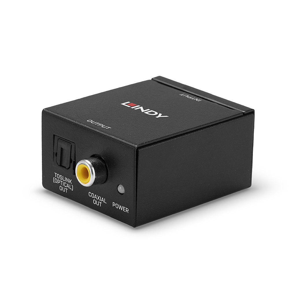Lindy AV-Konverter, Phono > TOSLINK/Koax, Analog zu Digital