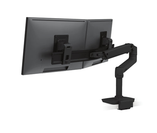 Ergotron LX Desk Dual Direct Arm LP MBK – Monitorarm, Dual, tiefer Aufbau