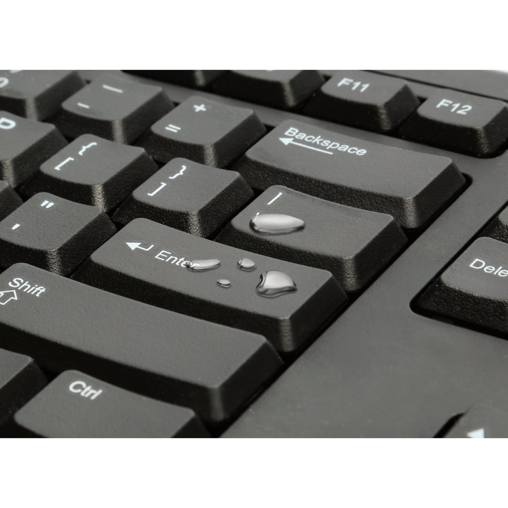 Kensington KB100S EQ – Tastatur – kabelgebunden – QWERTY (ES) – schwarz
